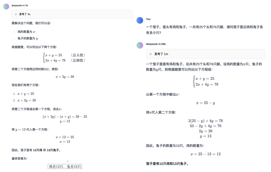 实测告诉你：DeepSeek-R1 7B、32B、671B差距有多大？