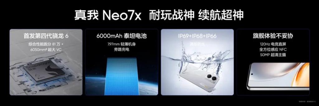 真我Neo7 SE正式发布，天玑8400游戏神机国补价1530元起